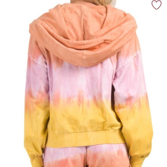 YFB Parker Tie-Dye 2-piece Hoodie & Short Set - Picture 4 of 16